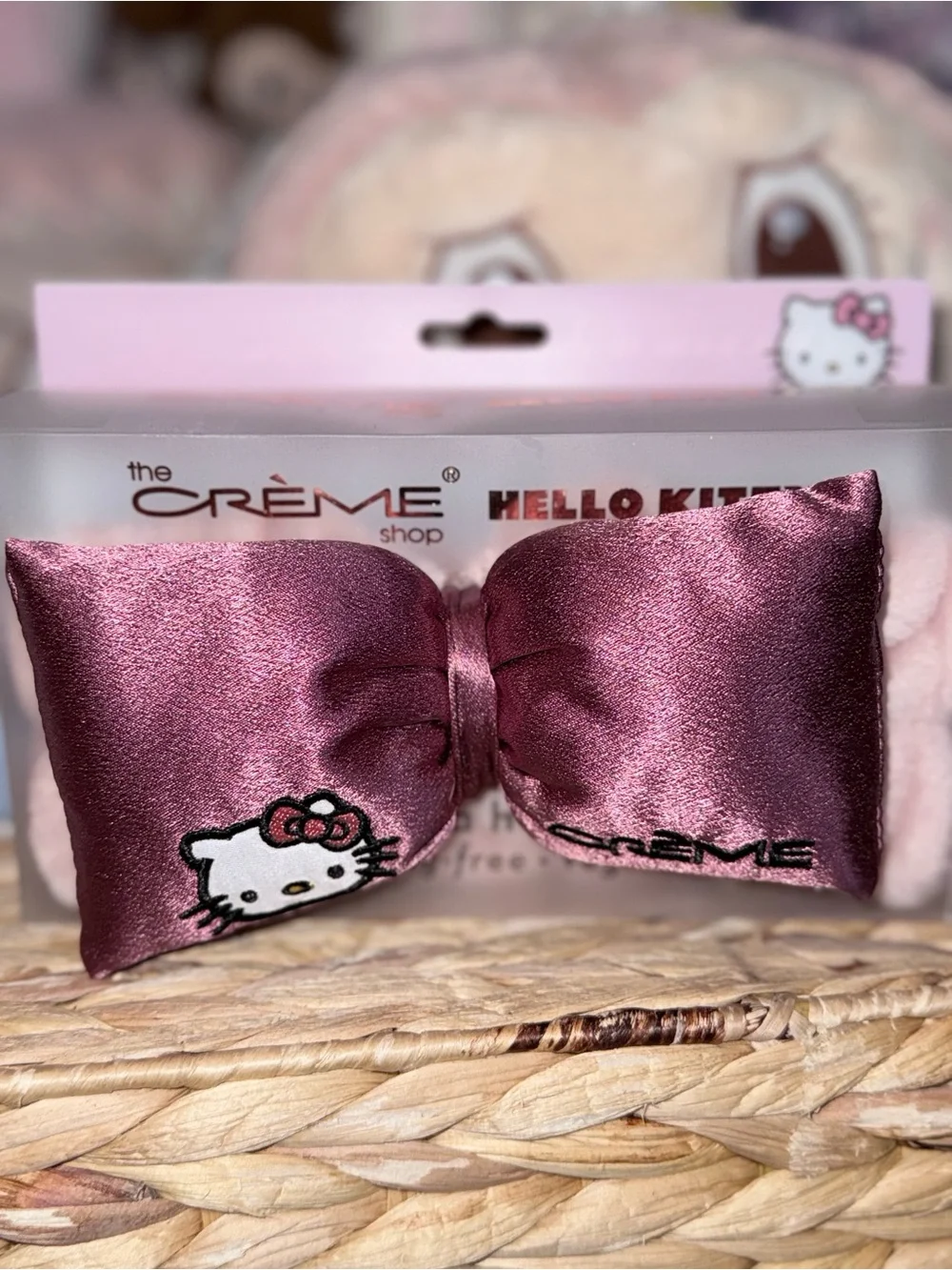 Hello Kitty Plush Spa Headband – The Crème Shop
